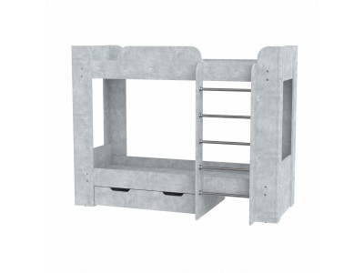 Двуетажно легло Компанит Твикс-2 (светло ателие)